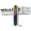 Baotkere Supporto GPU RGB regolabile in altezza con visualizzazione della temperatura, supporto per scheda video 5 V 3 pin, staffa anti sag e base magnetica per schede grafiche PC