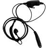 radtel Auricolare con microfono PTT per radio bidirezionale Radtel RT-880 UV-98 Plus RT-1000 Pro auricolare con cancellazione del rumore per comunicazioni walkie talkie, design confortevole