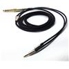 ABLET Cavo audio sostitutivo compatibile con Hifiman HE400S, HE-400i (versione con spina da 2,5 mm), HE560, HE-350, HE1000 Cuffie da 3,5 mm e 6,35 mm a doppio jack maschio da 2,5 mm Cavo da 1,2 m/4 pi