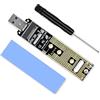 ELUTENG Adattatore M.2 NVMe a USB 3.1, 10Gbps Type-A Scheda riser a inserimento diretto, Lettore di Scheda PCIe M-Key SSD 2230/2242/2260/2280