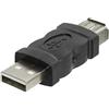 baolongking Adattatore USB A 6pin a Firewire IEEE 1394 6P Pin Femmina