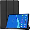 ProCase Custodia Cover per Lenovo Tab K10(TB-X6C6F/TB-X6C6X) M10 FHD Plus 10.3 Pollici(TB-X606F/TB-X606X), Sottile Leggero Custodia Protettiva per Lenovo Android Tablet 2020 Rilasciato -Nero