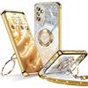 XYZ Cover per Samsung Galaxy A54 5G con Cordino, Oro