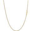 PROSTEEL Collana a Serpente Oro, 1,5mm 46cm, Collana Uomo Acciaio, Serpentina Agile, Catenina Versatile Solo o Impilato, Impermeabile