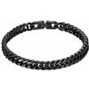 PROSTEEL Neutro Braccialetto Catena Cubana Uomo Stile Cyberpunk Minimalismo Larghezza 8/12/17MM Bracciale Catena Cubana Ritorta Artigianale Regalo Uomo