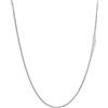 PROSTEEL Collana a Serpente Argento, 1,5mm 55cm, Collana Uomo Acciaio, Serpentina Agile, Catenina Versatile Solo o Impilato, Impermeabile