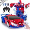 Kazzley Macchina Telecomandata, 2.4GHz Sensore di gesto Spider Trasformatore Robot Macchina Radiocomandata, 1:18 Auto Telecomandata RC Car Giocattoli Regalo Bambino Bimbina 3 4 5 6 7 8 9 Anni