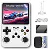 FINGEREVO R36S Console di gioco portatile 3.5 pollici 640*480 IPS Schermo 3200mAh RK3326 Bianco
