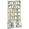 Huhaokejis 140 Pezzi Prop Money, Dollar Finti Dimensioni Reali, Soldi Finti, Dollaro, Falsi Soldi da Gioco, Copy Money per Film, Playset di Cash per Oggetti di Scena, Giochi da Casinò (A)