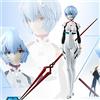 Gooyeh Ayanami Rei Figura Ayanami Rei Gun Carrying Anime, statuetta in PVC, modello da collezione, regalo di compleanno, 23 cm