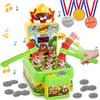 Ulikey Acchiappa la Talpa, Gioco Martellamento con 2 Martelli e 12 Monete, Talpa Giocattolo di Martellamento, Mini-Giocattolo elettronico Arcade per i Bambini di età Compresa tra 3-6 Anni