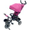 GIODICART Triciclo Evolutivo Moov-1 4-in-1 per Bambini dai 18 mesi (Rosa)
