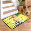 Tinyboy-hbq Zerbino Personalizzato con Foto Tappeto Ingresso Antiscivolo Lavabile Zerbini Personalizzati per Cane Gatto Famiglia Regalo Casa 50x75cm