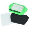vhbw set filtri/spazzola (4 pzz.) compatibile con Tefal TW539688/4Q0 | per TW5376HO/4Q0, TW535388/4Q0 aspirapolvere