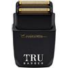 TRU BARBER Rasoio elettrico uomo professionale a lamina in titanio - Taglio preciso e veloce 9000 giri/min per barba, capelli e testa calva - Ideale per uso domestico e barbiere