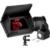 KOROBIE Ecoscandaglio, Fotocamera da pesca 130° Profondità di portatile Fish Finder Acqua palmare 1080P