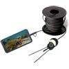 KOROBIE Ecoscandaglio, Endoscopio for fotocamera subacquea HD impermeabile, ecoscandaglio USB tipo C for accessori for la pesca sul ghiaccio(25M fishing cable)