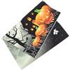 Uonlytech Halloween Backdrop Wall Hanging Background in Vinile, Sfondo Fotografico di Halloween, Leggero, per Foto e Decorazioni Casa Infestata, Amici e Famiglia
