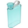 KICHOUSE Borraccia Piatta A5 380ml in Pp Blu per Sport All'aperto | Design Giapponese, Formato Salvaspazio e Riutilizzabile, Uso Quotidiano per Studenti e Adulti