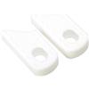 Ableholy Copertura della manovella della bici del silicone 68mm antipolvere nero