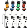Hirisi Tackle Indicatori di abboccata a sgancio rapido per pesca alla carpa, set da 4 con luce LED, jack da 2,5 mm, con scatola di stoccaggio.