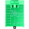 Zenllihome Targhetta rettangolare 11.5x7.4cm con supporto rosso verde per | Materiale plastico per una maggiore durata. Adatto per uso interno ed esterno. Diversi metodi di fissaggio tra cui tenere e