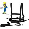 CNAFGBGG Imbracatura da sci per bambini, Imbracatura da sci regolabile per bambini, Cinghie di sicurezza Redini portatili per per passeggiate, pattinaggio, snowboard.