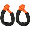 Keenso Corda di Recupero Soft Shackle 8mm, Soft Shackle Sintetico 7 TON