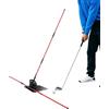 Generisch Aste di allineamento da golf, supporto angolare regolabile | Set di aste per allenamento, per casa, ufficio, giardino, campo, golfisti, principianti, uomini, papà, adolescenti