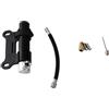 BSTiltion Mini pompa per bicicletta compatta ad alta pressione per bici da strada, mountain bike, design portatile, in lega di alluminio, 15,5 cm / 6.1in