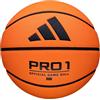 adidas | Pro1 | DryTack Microfibra Next Generation Official Game Basketball | Arancione ottico (Taglia 6 (72,4 cm), PRO1)