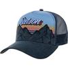 Stetson Cappellino Trucker Mountain Mist Uomo - cap Berretto Baseball Mesh Snapback, con Visiera Estate/Inverno Primavera Estate Autunno Inverno - Taglia Unica Blu-Blu Scuro