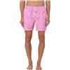 Saint Barth Costume da bagno MC2 Caprese con stampa bandana rotonda, Rosa, XL