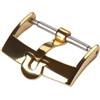 ROUREOX Fibbia Orologio in Acciaio Inox - Chiusura Ardiglione Vintage a Forma di U - Ricambio Classico per Cinturini Pelle per Omega-D'oro 16mm