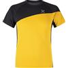 MONTURA Color Blocking Senape T-Shirt Uomo