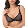 Upushall Reggiseno push-up a balconcino da donna, senza cuciture, imbottito, morbido, spalline larghe aggiungere 2 coppe, Nude, 3 C (Taglia Produttore: 34C)