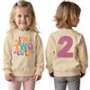 CM C&M WODRO 2° compleanno ragazza felpa I'm Two Cute stampante maglione secondo compleanno abbigliamento bambino bambino girocollo manica lunga annuncio abbigliamento autunno inverno maglione