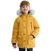 maoo garden Pesante Piumino Cappotto Bambino e Ragazzo Inverno Foderata in Pile Pelliccia Imbottita Resistente all'acqua Giacca