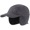 Decentron Cappello invernale da uomo, impermeabile, riflettente, foderato in pile, con paraorecchie, caldo berretto da baseball sportivo