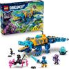 LEGO DREAMZzz 2in1: Sottomarino-Coccodrillo - Trasformabile in sottomarino-Aquila - Include 3 minifigure, 2 ragni e una creatura blu da collezione - Ideale come regalo per ragazzi dai 8 anni in su - 71512