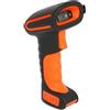 DeLOCK Lettore di codice a barre DeLOCK 90507 lettore codici portatile 1D/2D CMOS Nero, Arancione [90507]