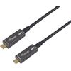 Equip Cavo USB Equip 119462 ottico attivo USB-C-C, M/M, 10 m, PD 60W, 4K/60Hz, 10Gbps, Video+Dati+PD [119462]