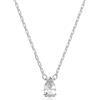 SWAROVSKI Collana stilla con cristallo bianco