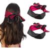 SEMINISMAR Maschera per Occhi in Raso, Benda Sexy, per Dormire Bendati, Coppie d'amore, 2 pezzi