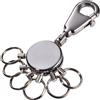Troika Patent - KYR60/GM - Keyring - Key organiser, key organisation - carabiner