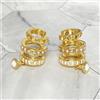 Vivienne Westwood Orecchini Vivienne Westwood Marcella 3 fili sfera oro 2 x 1,2 cm con custodia...