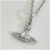 Vivienne Westwood Collana Mini Bassorilievo Sfera Top 1,7 cm Argento con Sacc...