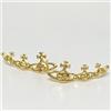 Vivienne Westwood Orecchini Vivienne Westwood Candy Triple Orb oro 2,3 cm con custodia NO SCATOLA