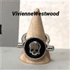 Vivienne Westwood Anello Vivienne Westwood misura 6,5-7 teschio bifacciale argento nero NO BOX ...