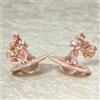 Vivienne Westwood Orecchini Vivienne Westwood Petite Orb oro rosa 2,5 x 1,4 cm con custodia NO ...